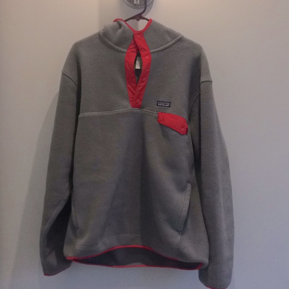 Patagonia Synchilla Fleece Men’s L Hood & Pockets